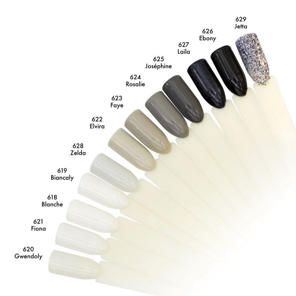 Vernis Gel 3 en 1 #618 Blanche (Collection Black and White)