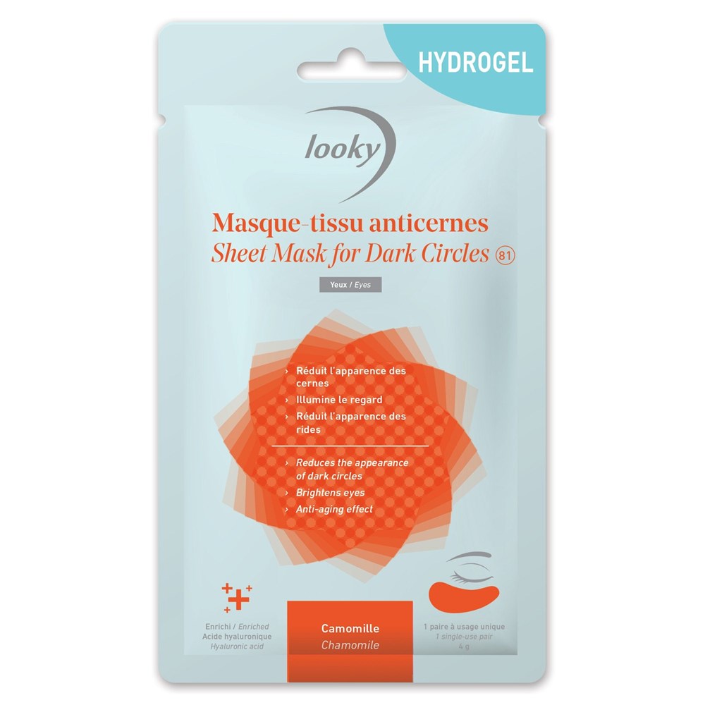 Looky Masque Tissu Hydrogel - Anticernes #81