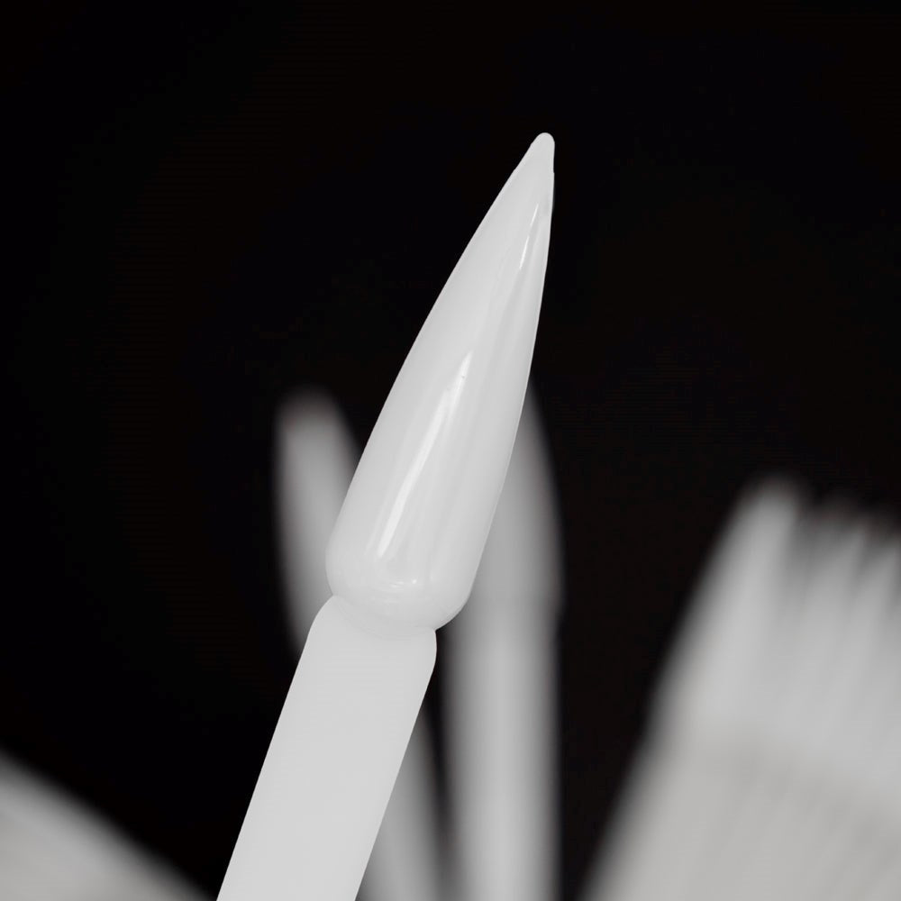 Nails on Sticks Stiletto Shape, Ivory (web)