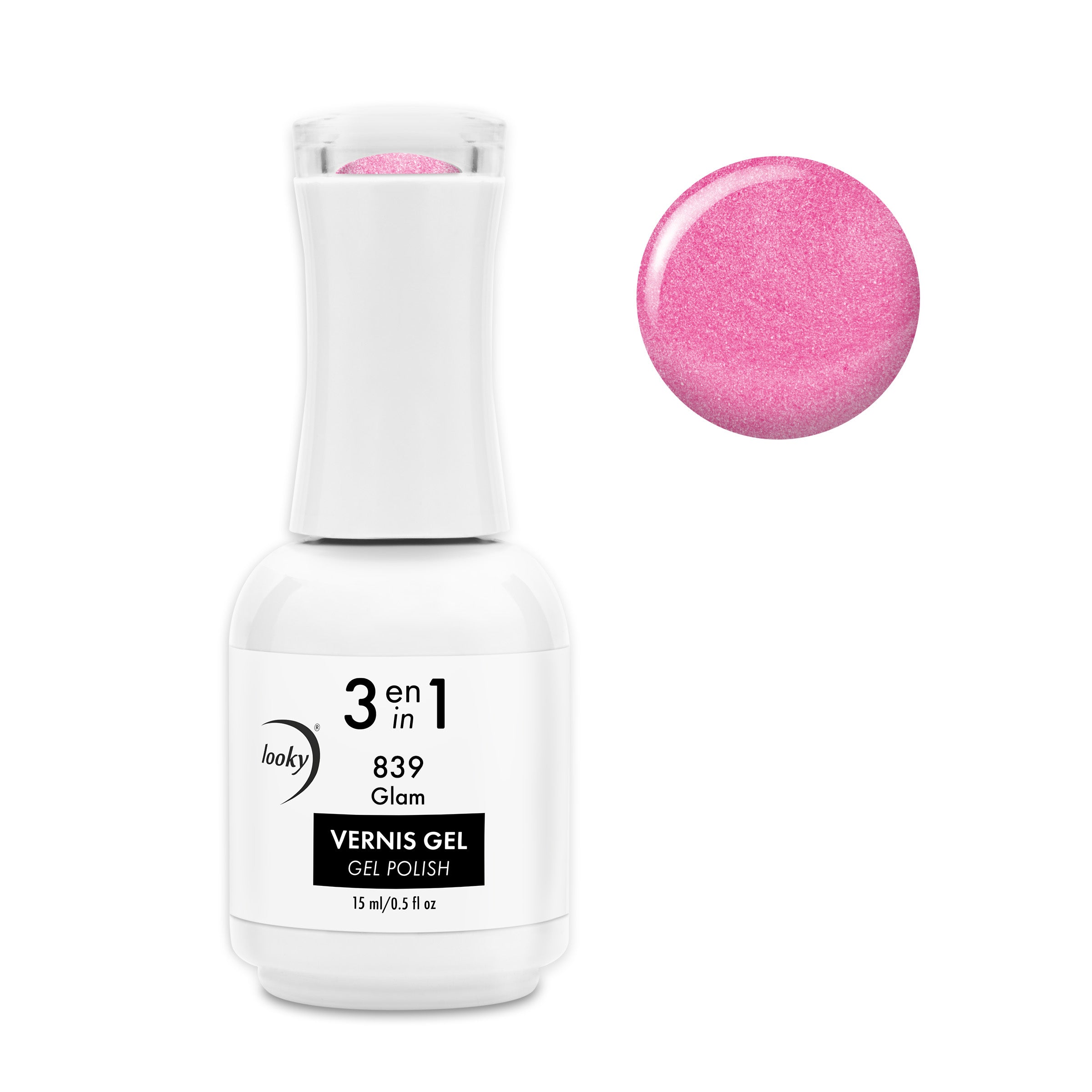 3 in 1 Gel Nail Polish #89 Glam (Happy Birthday Collection) 