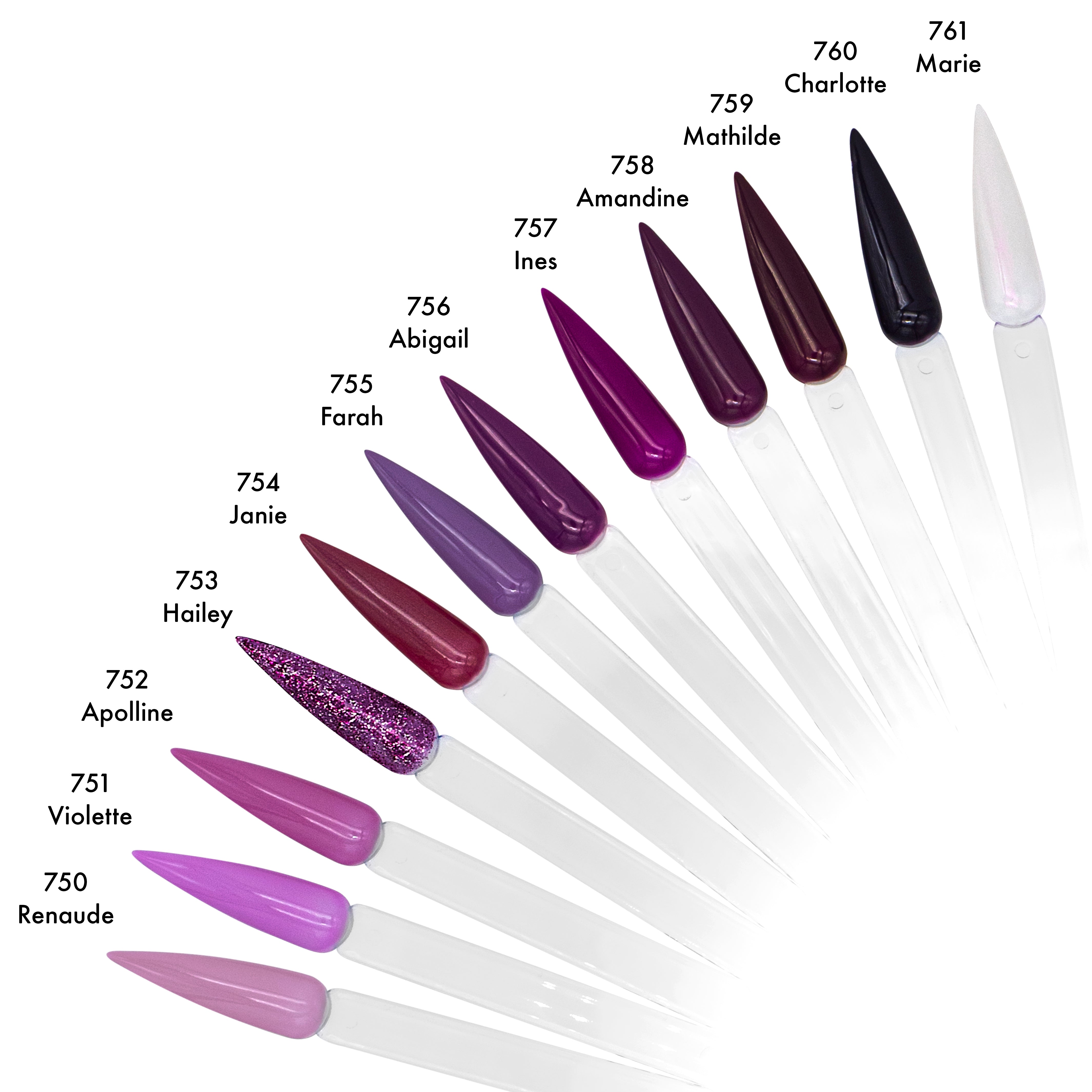 Vernis Gel 3 en 1 #751 Violette (Collection Chic Vignoble)