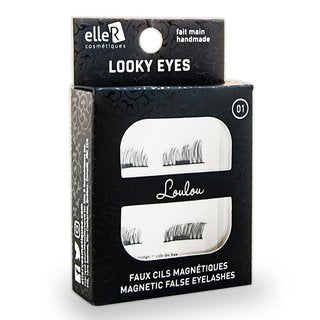 Looky Eyes Faux Cils Magnétiques Demi-Longueur - Loulou # 01